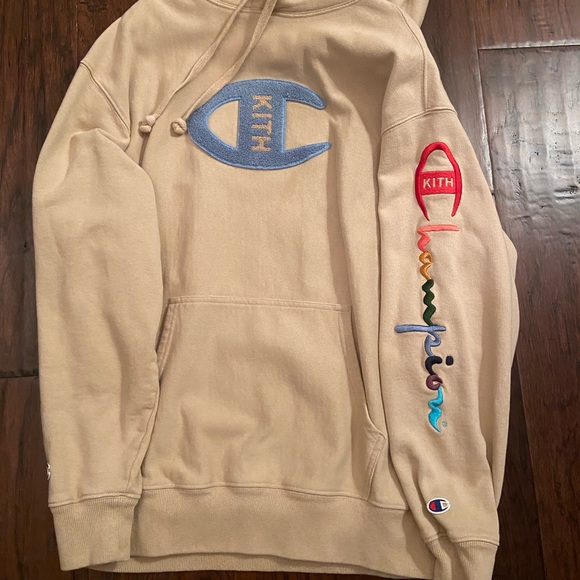 champion sand hoodie